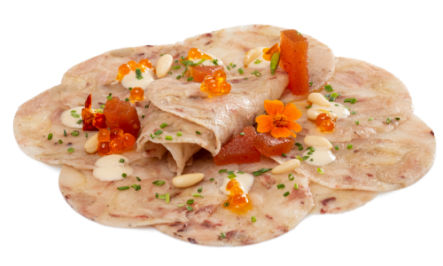 Cinquena gamma Gastrocook: carpaccio peu de porc